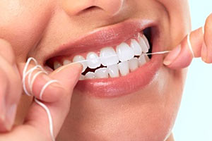 Dentist with scaler